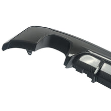 RacerSpares Carbon Fiber Look Rear Diffuser For BMW F22 Coupe M240i 2014-2018 M Sport Bumper