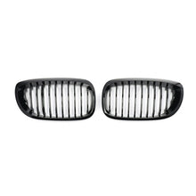 RacerSpares Glossy Black Front Kidney Grille Grill For BMW E46 3-Series 2Door Coupe Convertible LCI 2003-2016