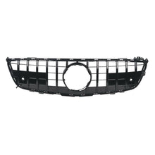 Black GT Style Front Grill Grille For Mercedes-Benz R231 SL Pre-facelift 2013-2016 w/o Camera