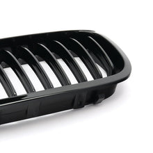 RacerSpares Glossy Black Front Kidney Grille Grill For BMW E46 3-Series 2Door Coupe Convertible LCI 2003-2016
