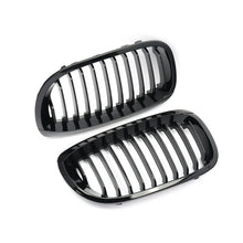 RacerSpares Glossy Black Front Kidney Grille Grill For BMW E46 3-Series 2Door Coupe Convertible LCI 2003-2016