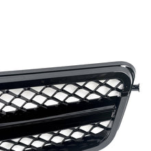 RacerSpares AMG Style Front Bumper Grille Grill Black For Mercedes Benz W204 C300 C180 C350 C200 2008-2014 w/o Camera