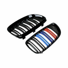 RacerSpares Black M-Color Front Kidney Grill Grille For BMW E92 E93 M3 328i 335i Coupe 2007 2008 2009 2010