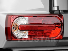 Crystal Clear & Red Facelift Rear Tail Lights Cover For Mercedes Benz W463 G Class 1999-2018