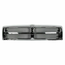 RacerSpares Chrome Front Grill Shell w/ Insert Mesh Grille for Dodge Ram 1500 2500 3500 1994-2002