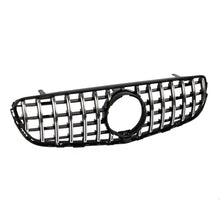 Chrome Front Bumper GT Grille For 16-19 Mercedes Benz W253 X253 GLC250 GLC300 GLC350