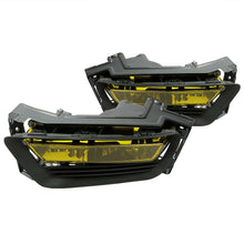 RacerSpares Amber Lens Driving Fog Lamp W/switch Pair For Honda Accord Sedan 2013 2014 2015