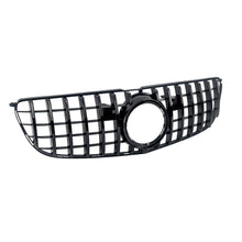 GT R Style Front Grille For Mercedes-Benz X166 GLS-CLASS 2016-2019 ALL Black