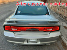 RacerSpares Paintable Rear 2-Post Trunk Wing Spoiler Original Style For Dodge Charger 2011-2016