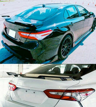 RacerSpares Glossy Black Rear Trunk Spoiler Wing for Toyota 8th Gen Camry LE SE XLE XSE 2018 2019 2020