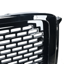 For 2015-2020 GMC Yukon / Yukon XL Front Bumper Grille Glossy Black Denali Style