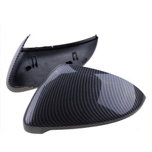 Carbon Fiber Look Mirror Cover Caps Replacement for VW Golf MK7 MK7.5 GTI R TSI TDI 2015-2020