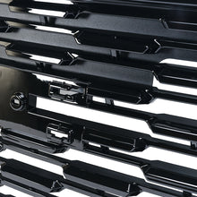 RacerSpares Fits for 2015-2020 GMC Yukon / Yukon XL Front Bumper Grille Grill Denali Style Gloss Black