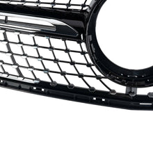 RacerSpares Diamond Style Chrome Front Grill grille For Mercedes Benz GLA X156 2018-2020 w/o front camera