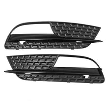 RacerSpares Front Fog Light Grill Covers Bezels For AUDI A5 B8 8T LCI 2013-2016 non S-line