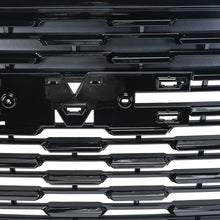 RacerSpares Fits for 2015-2020 GMC Yukon / Yukon XL Front Bumper Grille Grill Denali Style Gloss Black