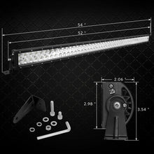 RacerSpares 52" Inches LED Light Bar + 4X 4" Pods+ Mounting Brackets For Jeep Wrangler JK 2007-2017