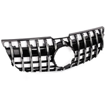 RacerSpares GT R Style Front Bumper Grill Grille Fit Mercedes Benz X204 GLK facelift 2013 2014 2015 Chrome Black