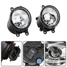 RacerSpares Clear Lens Bumper Fog Light Lamp+Bezel+Wir For Toyota Corolla 2011-2013