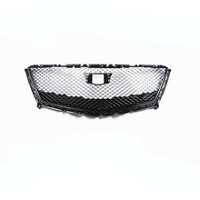 RacerSpares Front Honeycomb Grille Grill Glossy Black For Cadillac XT5 2016 2017 2018 2019