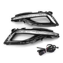 DRL LED Daytime Running Light For Hyundai Sonata 9th 2015-2017 Fog Lamp+Cover