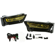 RacerSpares Amber Lens Driving Fog Lamp W/switch Pair For Honda Accord Sedan 2013 2014 2015