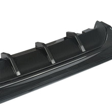 RacerSpares Carbon Fiber Look Rear Diffuser For BMW F22 Coupe M240i 2014-2018 M Sport Bumper