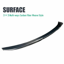 RacerSpares Carbon Fiber Look Rear Trunk Spoiler Wing for BMW 3 Series E90 Sedan M3 2006 - 2012