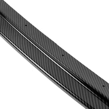 RacerSpares Carbon Fiber Look Front Lip Spoiler Valance For BMW 3 Series G20 M Sport 2019-2022