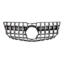 RacerSpares GT R Style Front Bumper Grill Grille Fit Mercedes Benz X204 GLK facelift 2013 2014 2015 Chrome Black