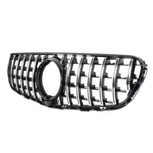 Chrome Front Bumper GT Grille For 16-19 Mercedes Benz W253 X253 GLC250 GLC300 GLC350