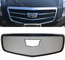 RacerSpares Trim Illusion Overlay Gloss Black Front Bumper Grille for 15-19 Cadillac ATS