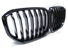 Gloss Black X5M Style Front Kidney Grille Grill for BMW X5 G05 2018-2021 fg15