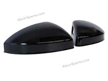 Glossy Black Mirror Cover Caps For Audi MK3 8S TT TTS TTRS R8 W/ Lane Assist 2015-2022 mc160