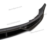 Carbon Fiber Look Front Bumper Lip Spoiler Splitter 4PCS For Tesla Model 3 2017-2022 di142