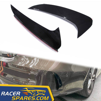 Gloss Black Rear Bumper Spoiler Air Vent Trim Cover For Mercedes Benz CLS W218 C218 CLS550 CLS63 AMG 2014-2018 pz40