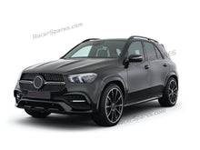 Glossy Black Front Bumper Splitter Air Vent Trim Cover For Mercedes Benz GLE W167 V167 2020-2022 pz73