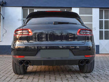 Black Stainless Rear Muffler Pipe Exhaust Tips GTS Style for Porsche Macan 2015-2018 et87