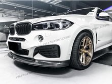 RacerSpares Glossy Black Front Kidney Grille Grill Dual Slats for BMW X5 F15 X6 F16 2014-2018 fg105