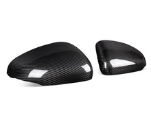 RacerSpares Dry Carbon Fiber Mirror Cover Caps Replace for Mercedes Benz A-Class W177 CLA C118 W118 2020+ mc158