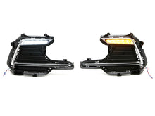 RacerSpares LED DRL Daytime Running Light fits for Hyundai Elantra Sport 2017 2018 W/ Turn Signal