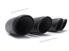 Black Matte Muffler Pipe Exhaust Tip Short Tail End For Porsche Cayenne V8 2011-2014 et102