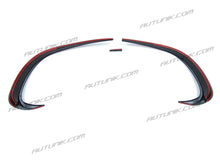 Front Bumper Canards Rear Side Vents Splitter For Mercedes Benz CLA C117 CLA45 2016 2017 2018 2019 pz25