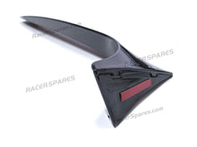 Rear Window Spoiler Side Canard Splitter Gloss Black Set For VW Golf 6 MK6 GTI R GTD 2008-2013 vw11