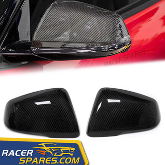 Carbon Fiber Mirror Cover Caps Replacement For Toyota Supra A90 2020 2021 2022 mc142