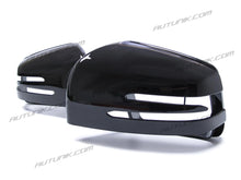 Glossy Black Mirror Cover Caps Replacement for Mercedes Benz W463 W166 G GL GLS ML GLE 2013-2018 mc127