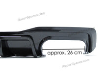 Glossy Black Rear Diffuser Muffler Tips For Audi A7 C8 4K8 S-line S7 2018-2021 di85
