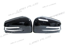 Glossy Black Side Mirror Cover Caps for Mercedes W176 W246 W212 W117 C117 X156 W204 Facelift mc55