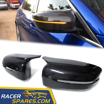 Carbon Fiber Mirror Cover Caps Replace for BMW G30 G31 G11 G12 530i 540i 750i mc37