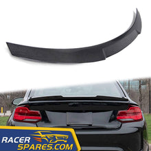 RacerSpares Carbon Fiber Rear Trunk Spoiler Wing for BMW 2-Series F22 Coupe F87 M2 2014-2020 bm148